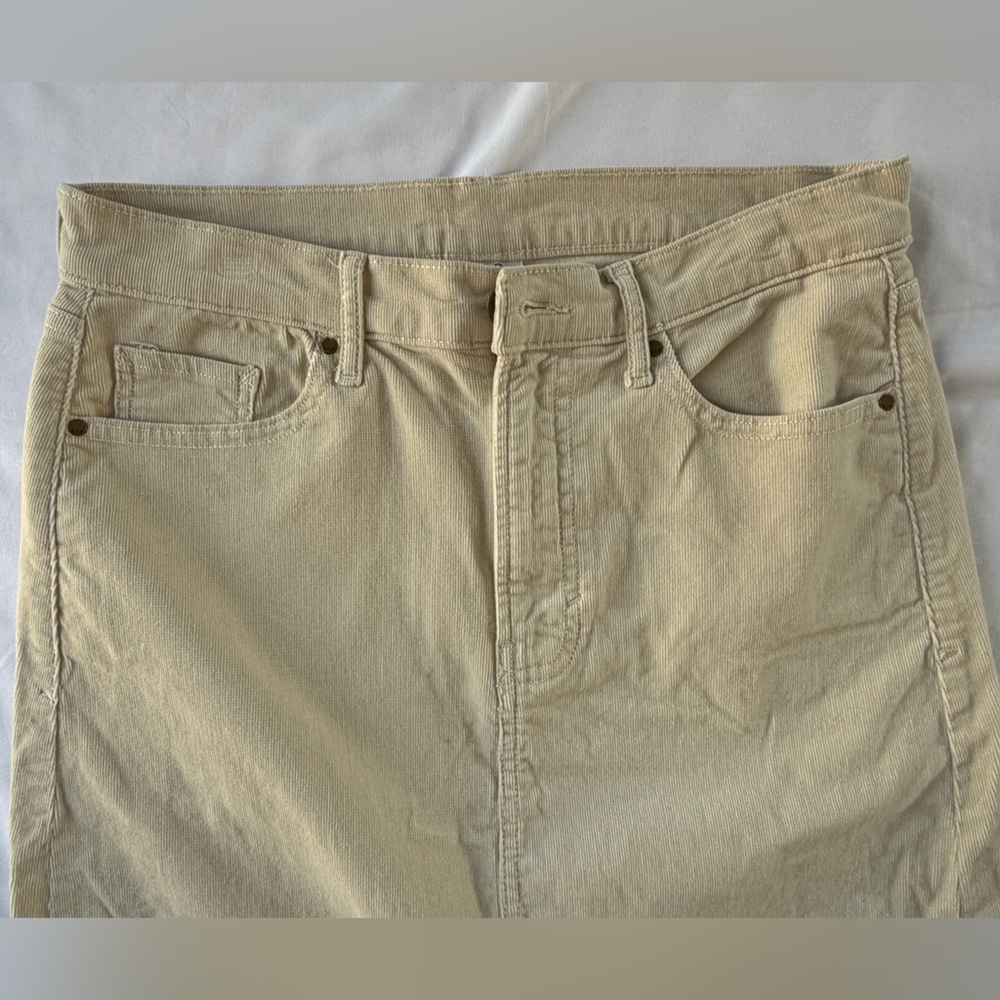 a.n.a. High Rise Corduroy Skirt - Picture 3 of 5